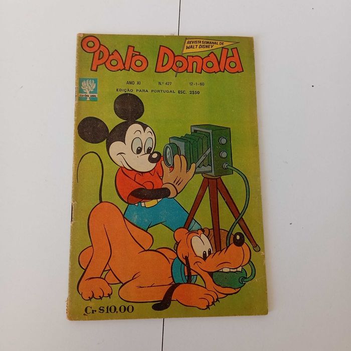 Revistas Abril Pato Donald e Zé Carioca - anos 50 a 70