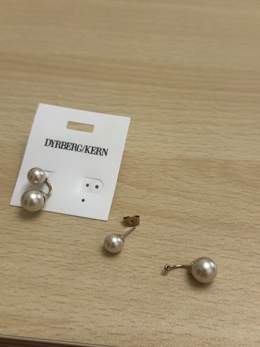 Сережки 2 в 1 Dyrberg kern жемчуг