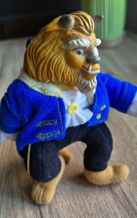 Maskotka retro Disney lata 90 Piękna i Bestia Beast vintage