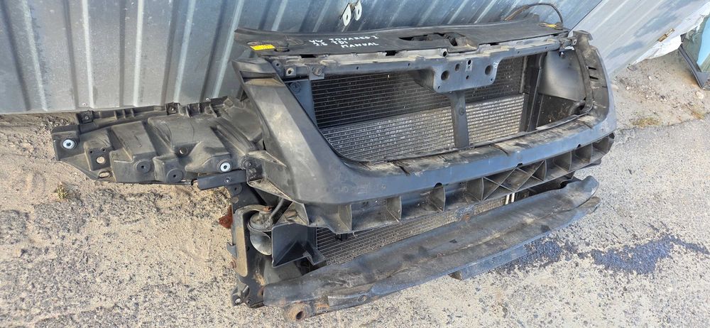 Pas przedni chłodnice wentylator belka Volkswagen Touareg I 7L 2.5 tdi