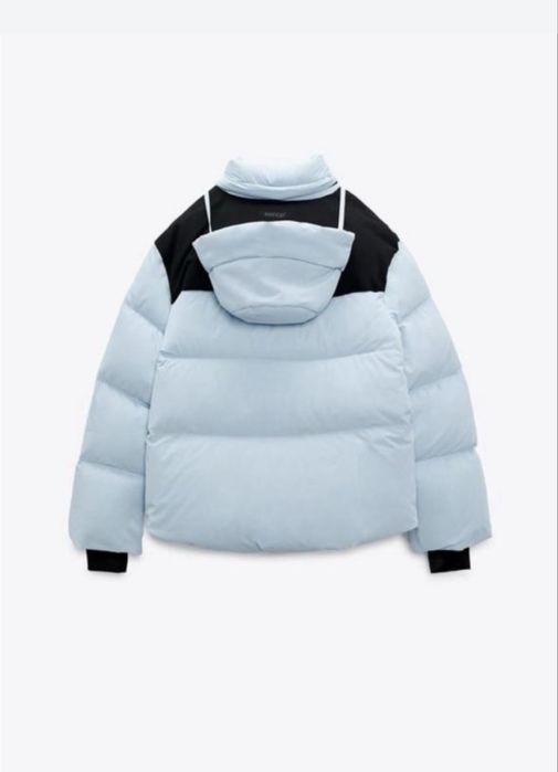 Пуховик Zara ski! Лыжный! Оригинал! Натуральный пух! Недорого!