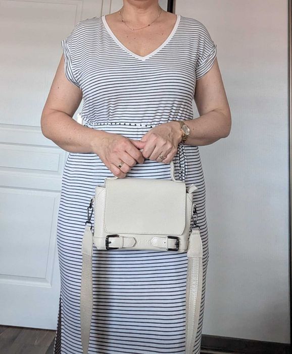 Długa sukienka H&M, 95% wiskozy, rozm. S/M/L