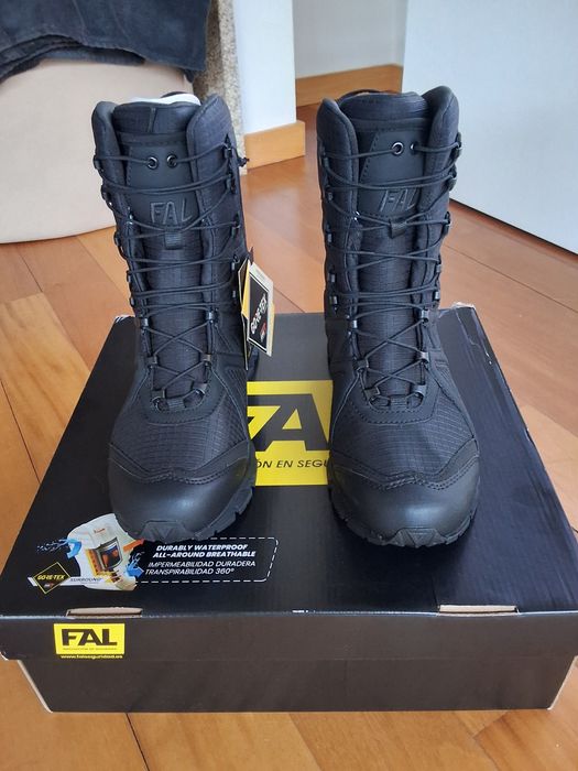Botas táticas militares/forças de segurança/bombeiros