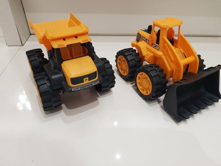 Zestaw Spychacz i Wywrotka JCB