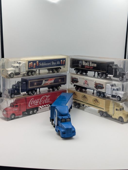 модели грузовиков, масштаб 1:87