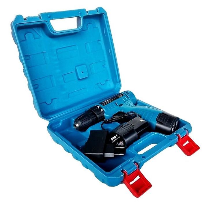 Wkrętarka Akumulatorowa 21V LED + 2 Akumulatory 2.2Ah Walizka Zestaw