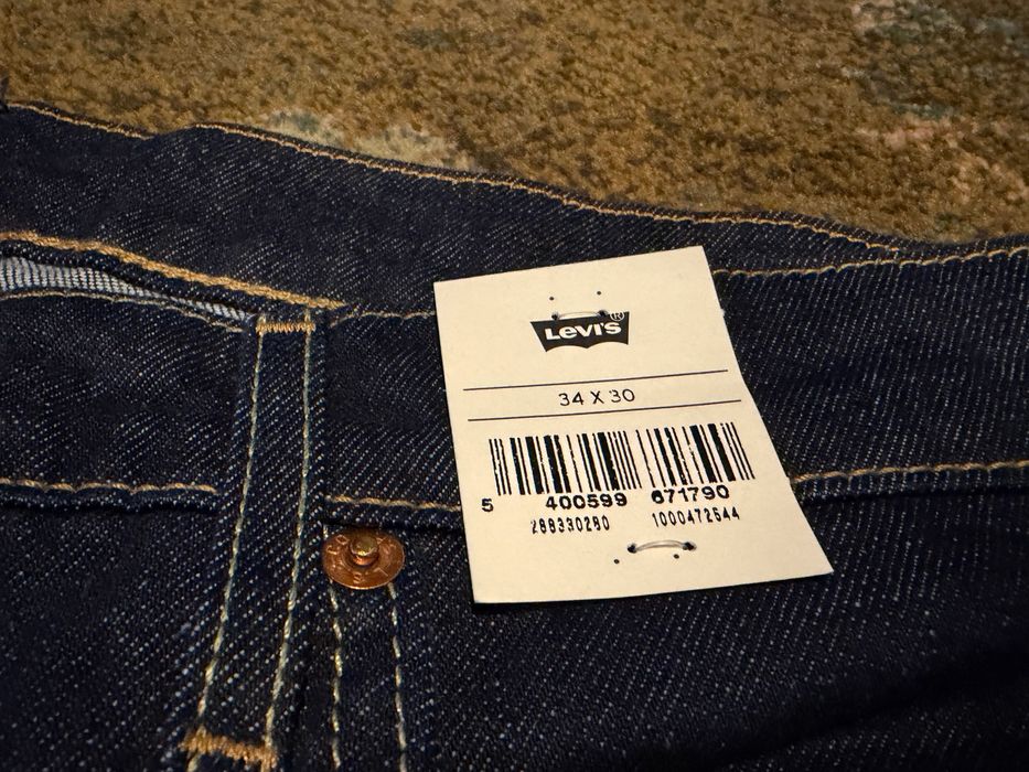 Levi’s Levis 512 slim taper 34x30 granatowe