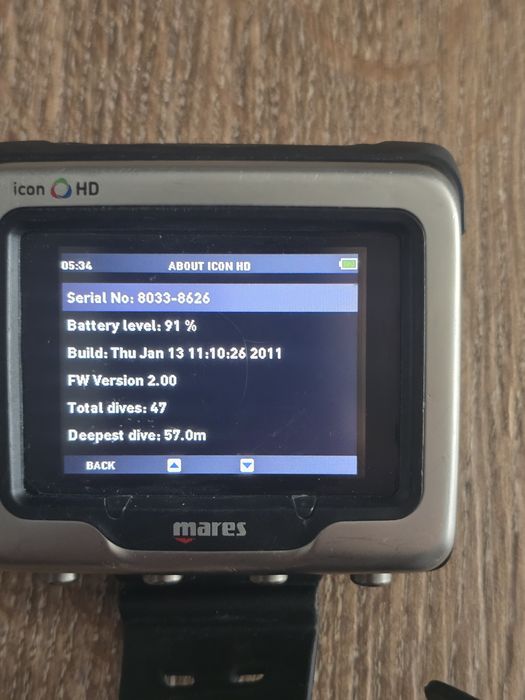 Mares Icon HD komputer nurkowy