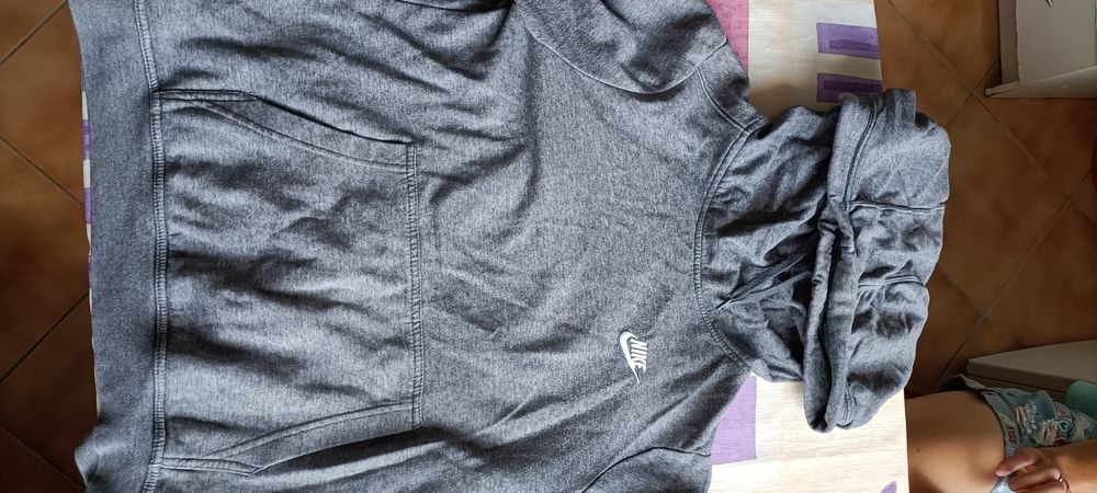 Bluza szara Nike z kominem