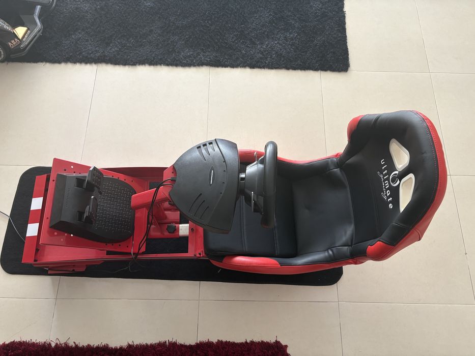 Cadeira Gaming ULTIMATE FX1 + volante PS ferrari