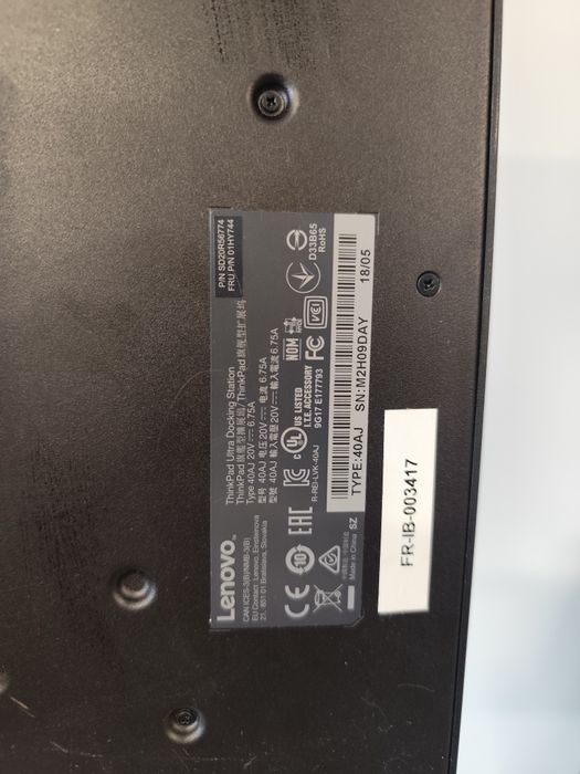 Док станція  Lenovo ThinkPad Pro Dock модель 40A1, 40A2 для ноутбука