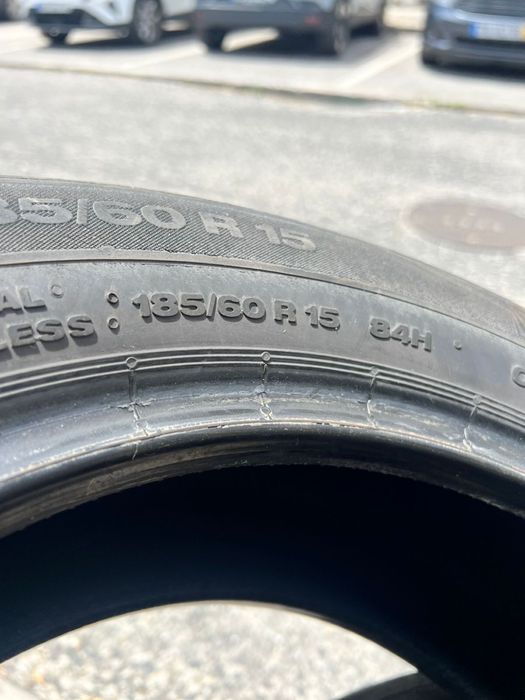 185/60/15 Continental 2 pneus