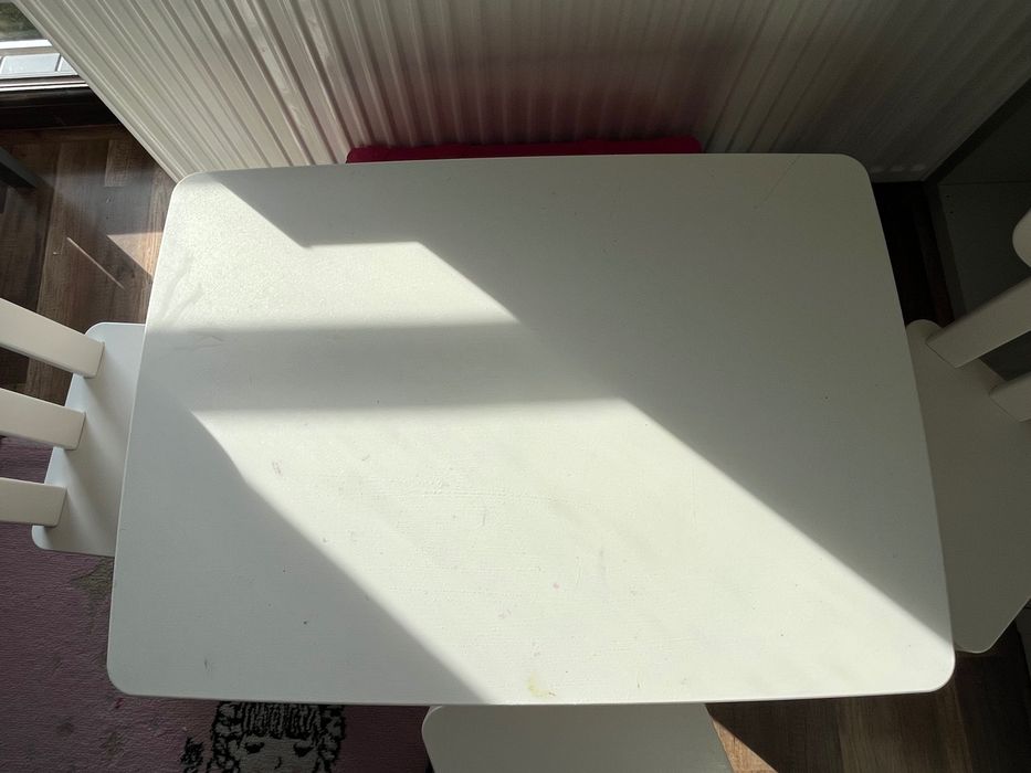 Ikea Mammut stolik i 3 krzesła