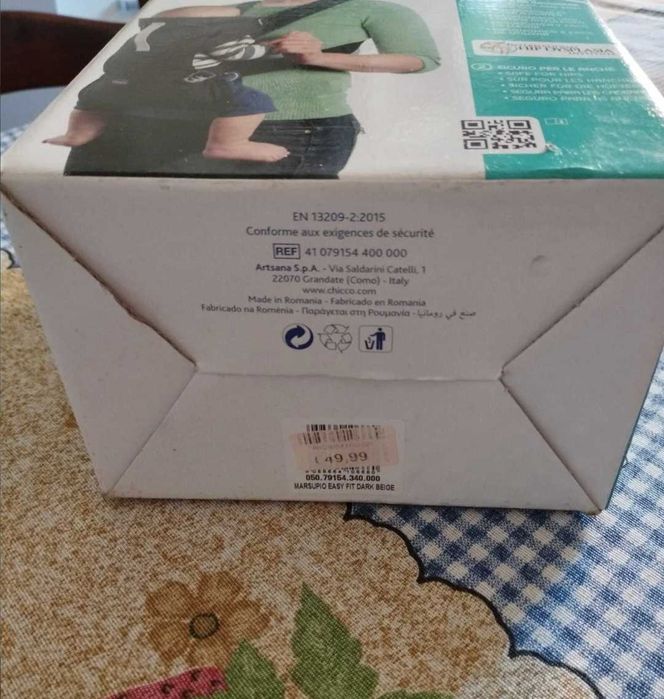 Marsúpio ergonómico chicco