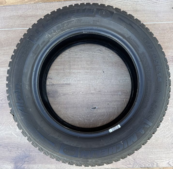 Шини зимові Michelin R14 175/65 2шт-6+мм