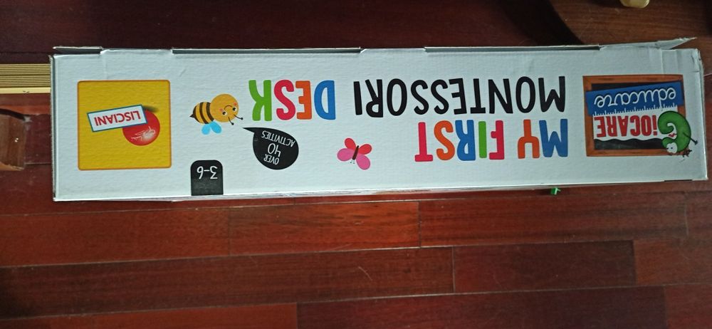 Stolik edukacyjny My first Montessori desk