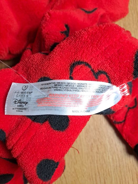 Pijama bebé 12/18 meses. Mickey mousse