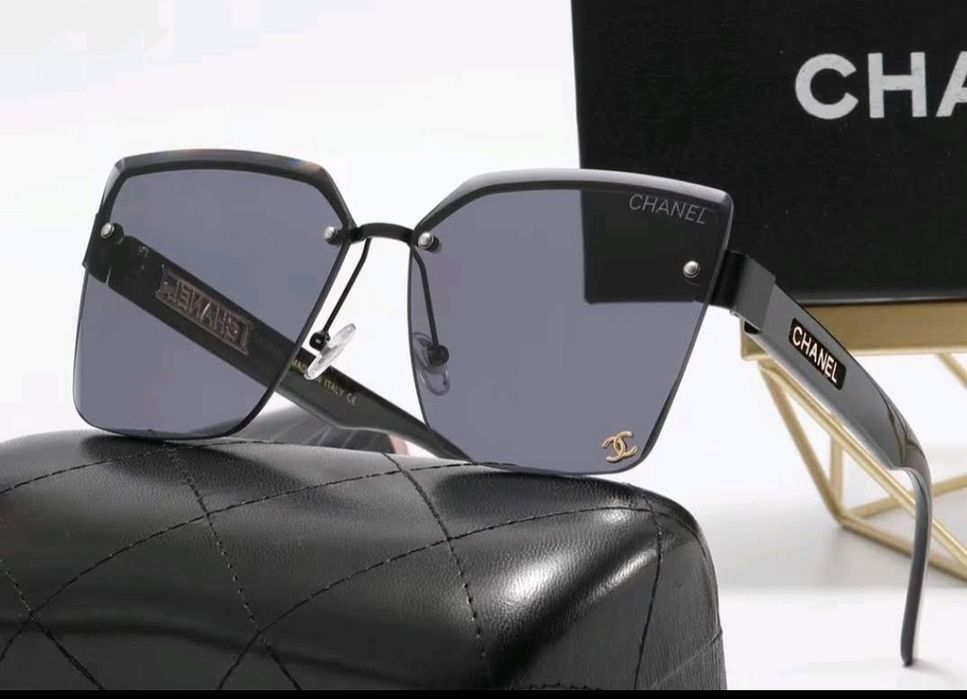 Niepowtarzalne okulary cc logowane Premium lv ysl