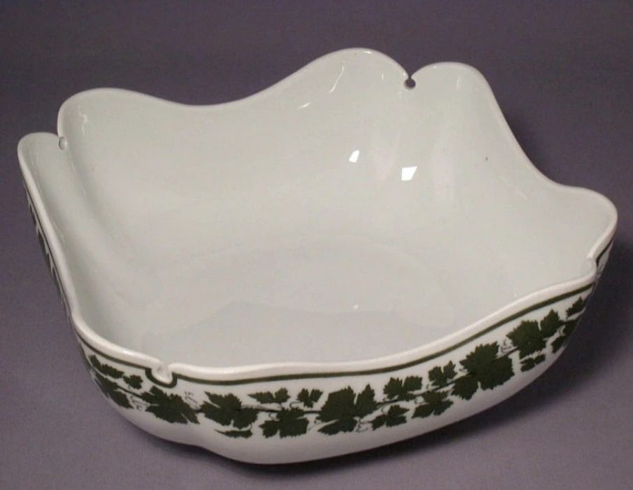Duża misa na owoce Miśnia Królewska Meissen winorośl