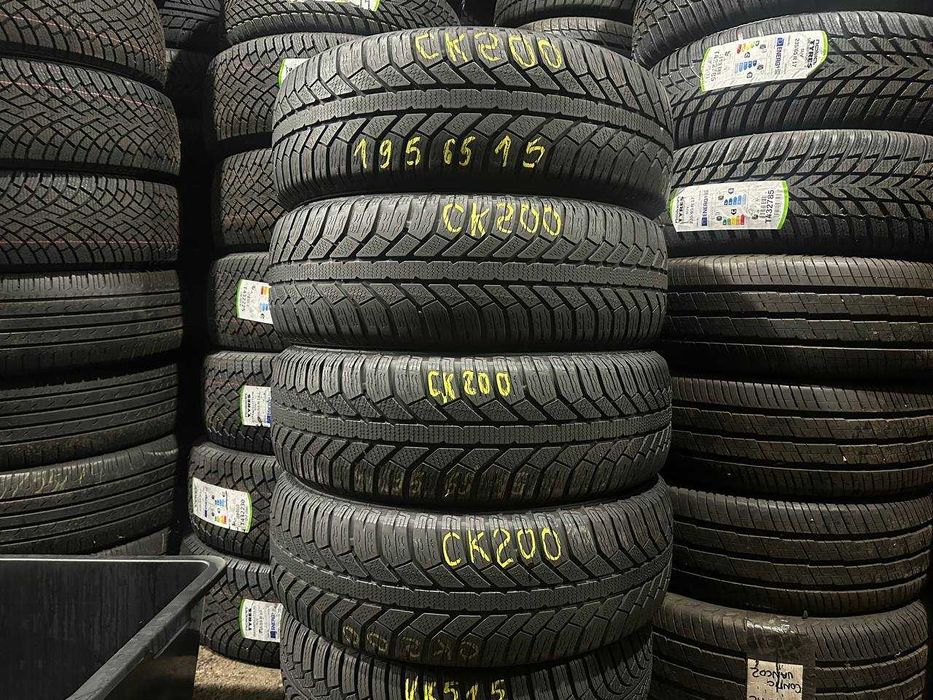 Вживані шини! ЗИМА 195/65 r15 парами і комплектами, різні бренди та моделі ВЕЛИКИЙ СКЛАД! 195 65 15