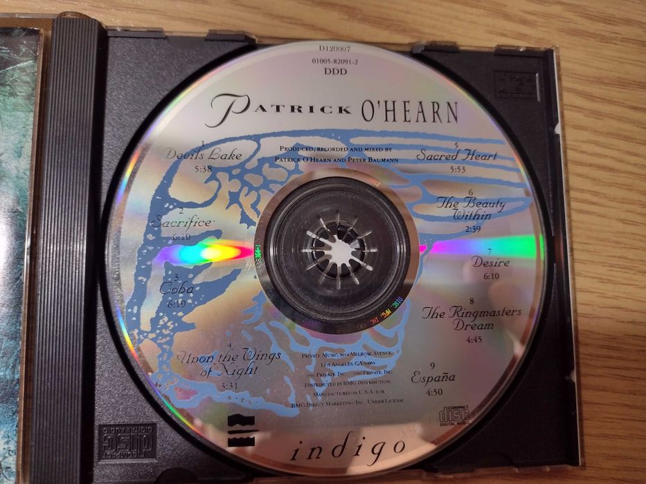 CD Patrick O'Hearn Indigo