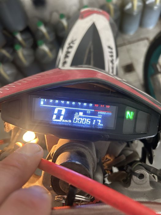 Yamaha dt125r a 175 600klmts depois de refeita