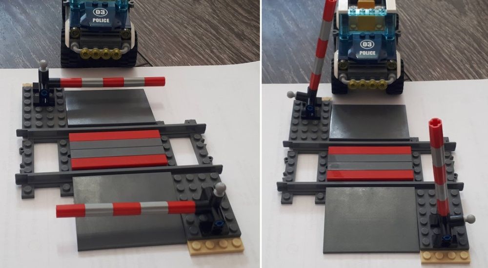 Рельсы Lego оригинал, стрелки для железной дороги лего, жд переезд