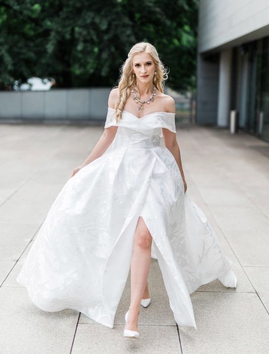 Suknia Ślubna MillaNova Roze Ivory