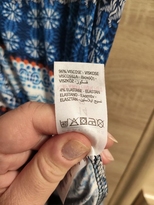 Sukienka damska bez ramiączek XL