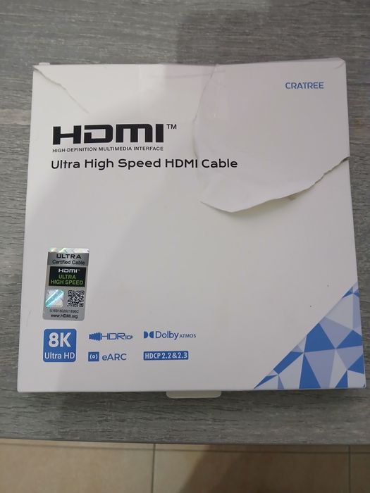 Cabo HDMi 8K ultra HD