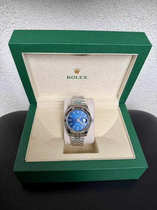 годинник Rolex Datejust 41мм Blue Механіка з автопідзаводом Знижка‼️
