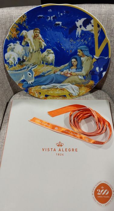 Prato "Coleção Natal" Vista Alegre, Ano 2024
