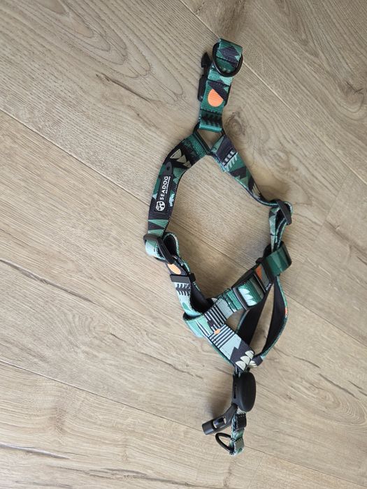 Szelki walk-in Seadog dla psa Run Forest - S, 25 mm podszycie, airtag