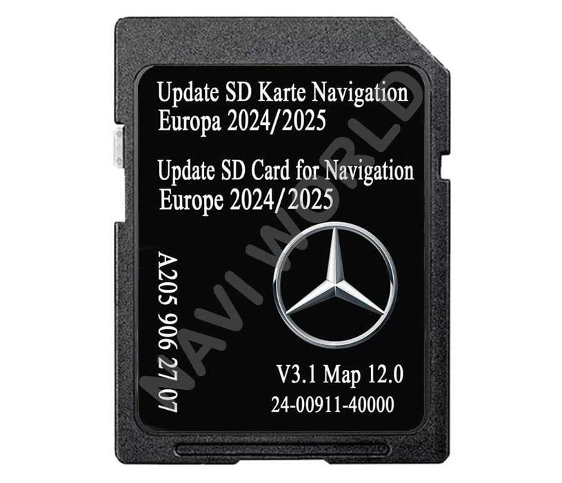 Mercedes NTG 5.5 Audio 20 CD sd card A20590707 2025/2026