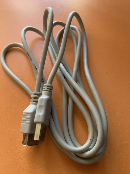 кабель , шнур  usb подовжувач до компʼютера або зарядного до телефону