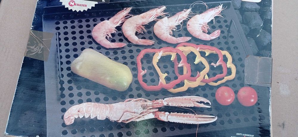 Placa para grelhados, especialmente marisco