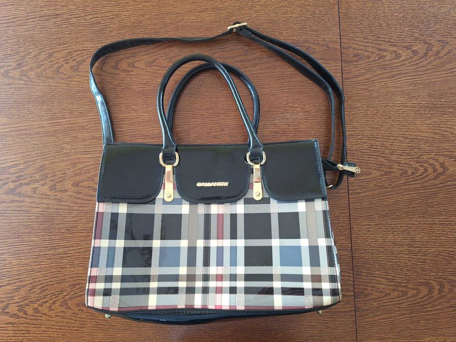 Torebka w Kratę Gallantry - Twardy Fason