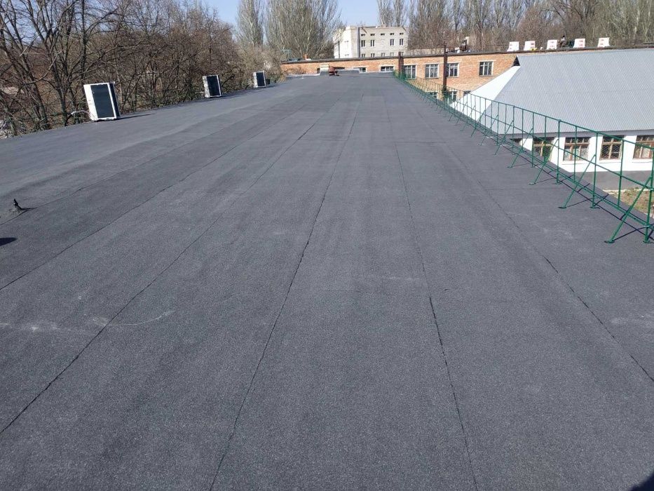 Ремонт мягкой кровли. Кровля крыши еврорубероидом