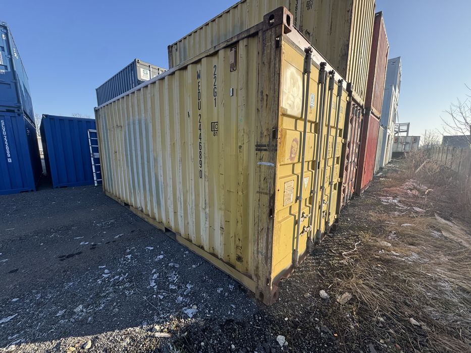 Kontener magazynowy 20 stopowy magazyn morski