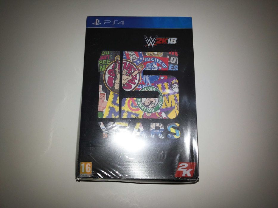 WWE Edição Especial com boneco John Cena - Jogo para PS4