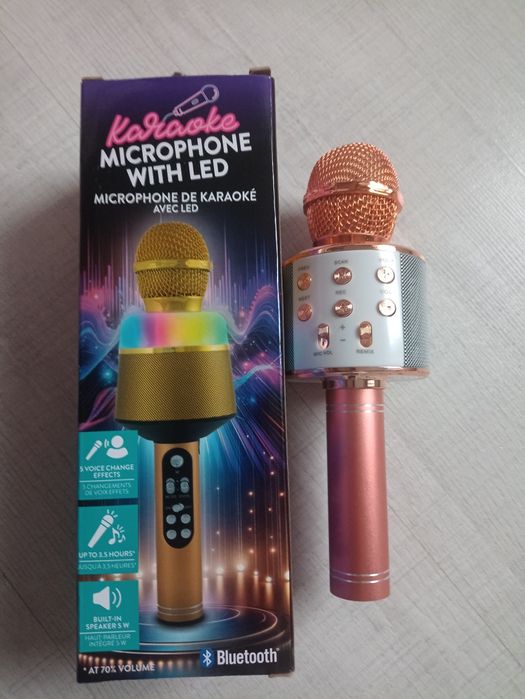 Mikrofon USB Bluetooth zabawka