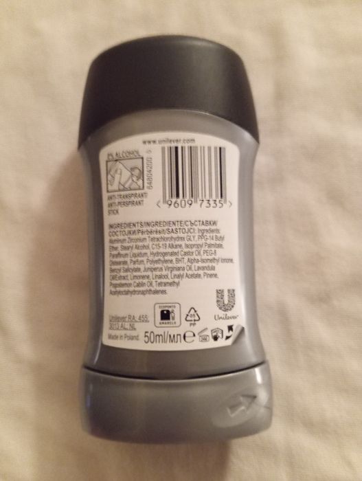 Rexona Men Dezodorant w sztyfcie Invisible On Black White Clothes 50 ml. 2 szt.