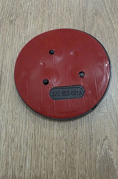 Emlemat przedni skoda czarny 90mm