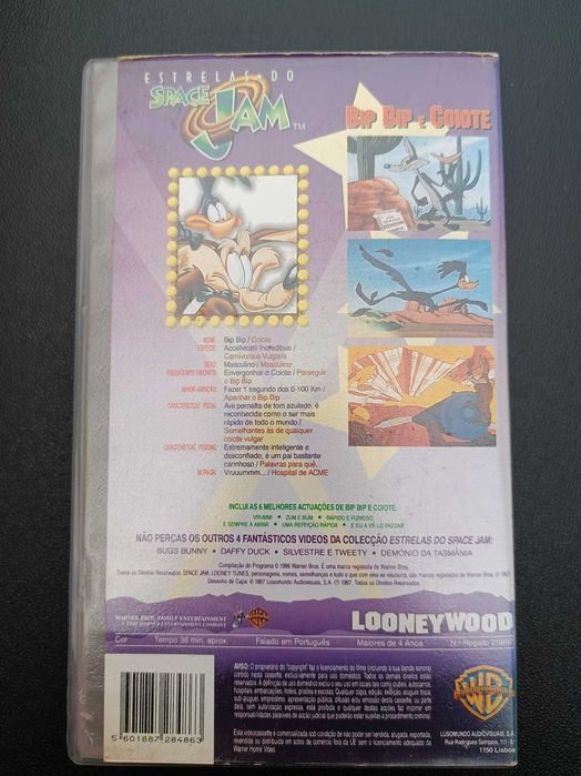 Bip-Bip e Coiote, Space Jam (VHS)