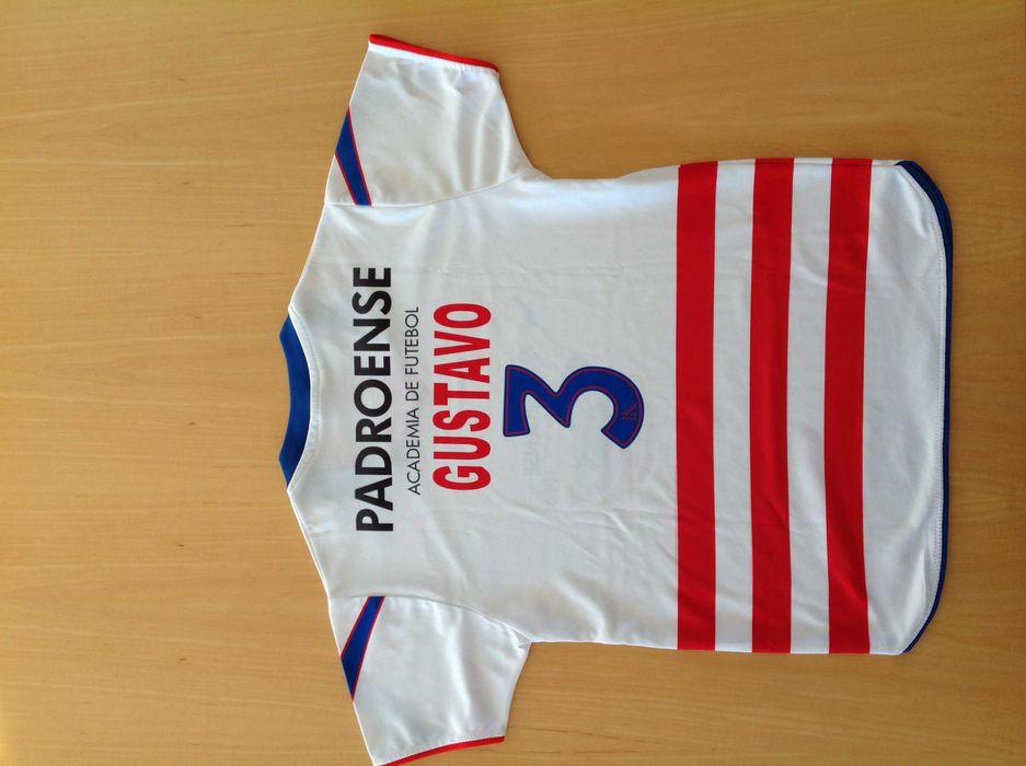 Equipamento de futebol do Padroense - Kit 8 anos