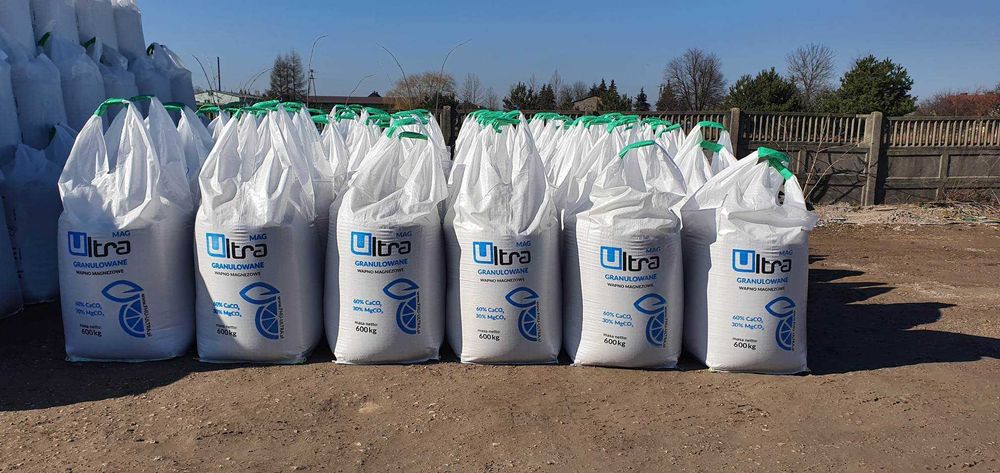 Wapno Granulowane "ULTRA" Kredowe - Magnezowe - z Siarką