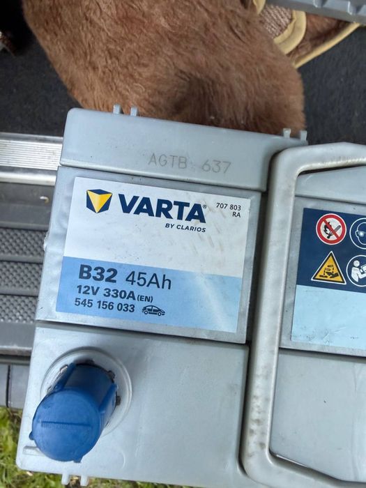 Акумулятор Varta B32 45Ah 12V 330A — новий, не підійшов