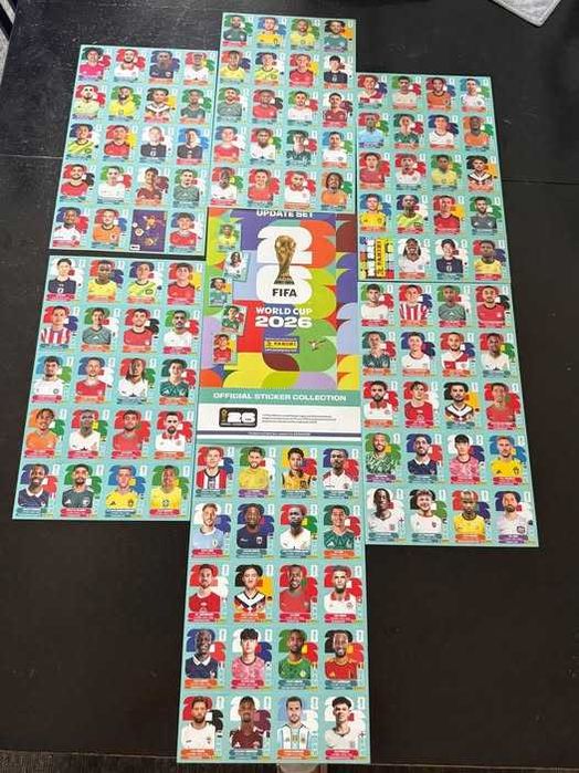 novidade! update set cromos mundial 2026