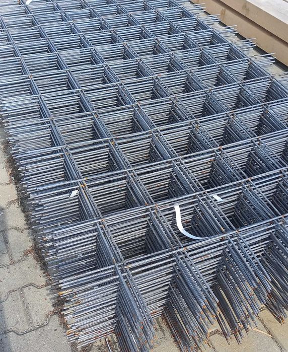 Mata zbrojeniowa, siatka Fi 8 wym 1,2x2,4 m