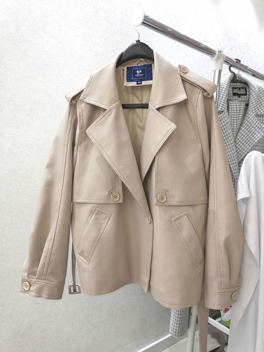 Куртка легка еко шкіра